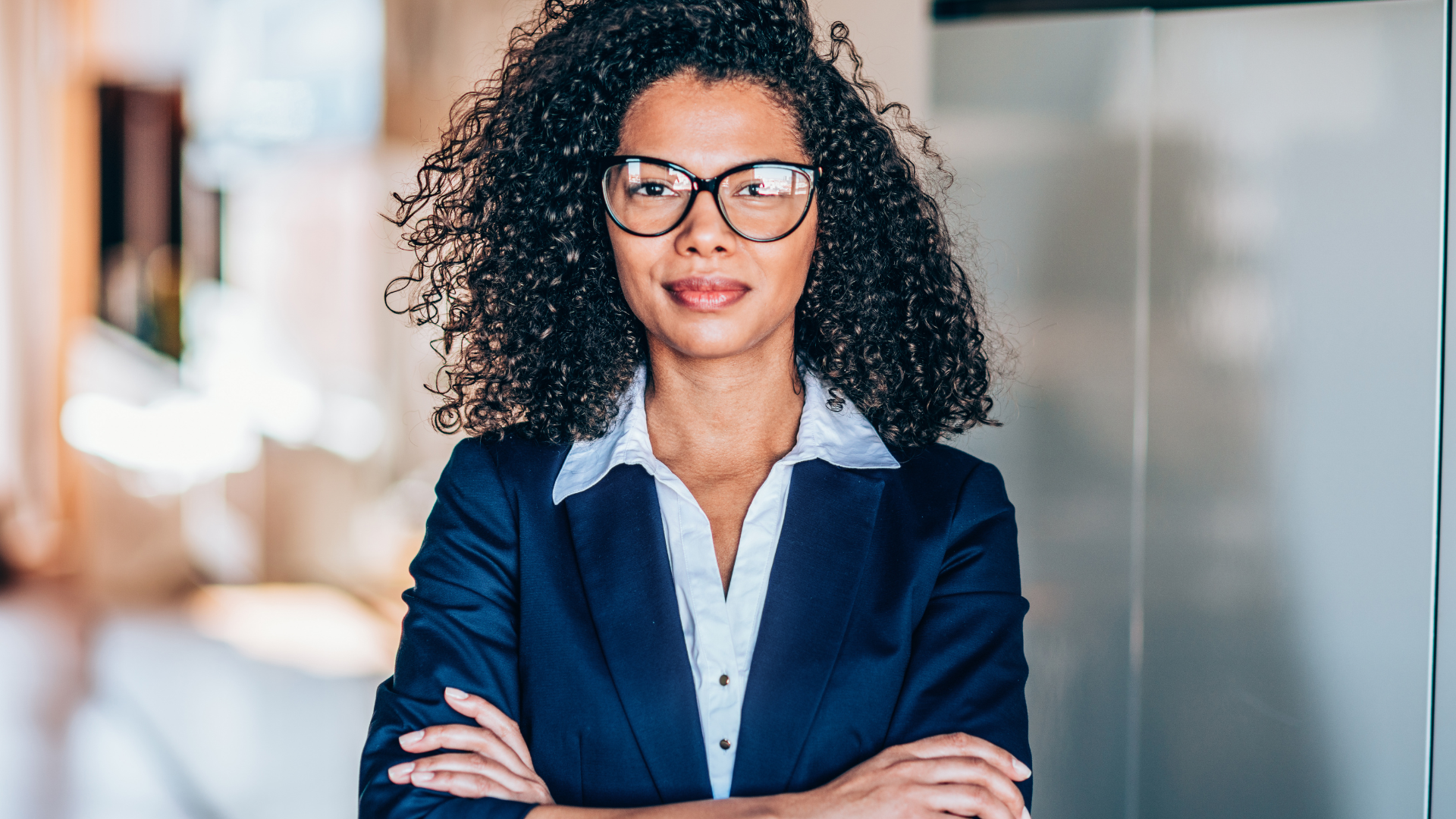 Confident professional woman