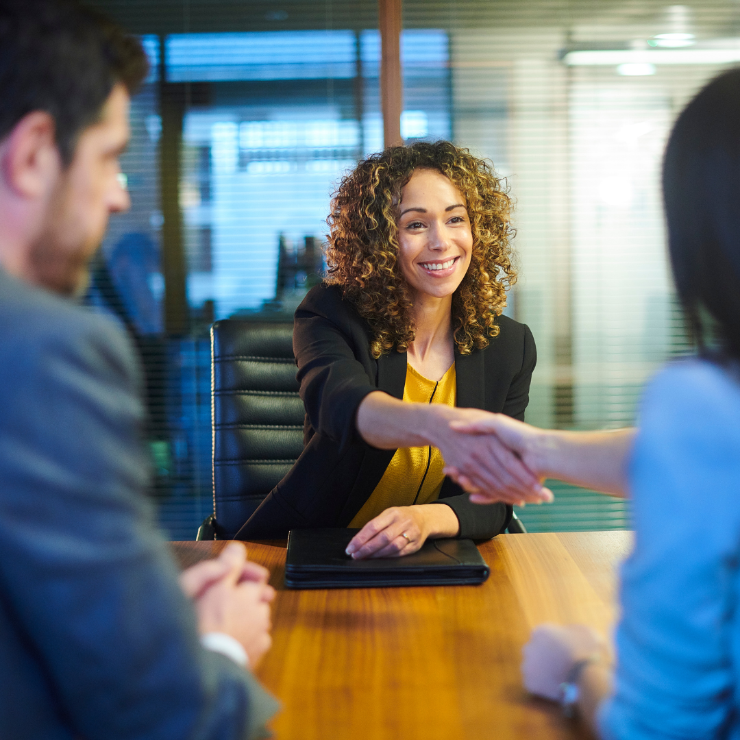 Job seeker preparing for an interview with personalized guidance