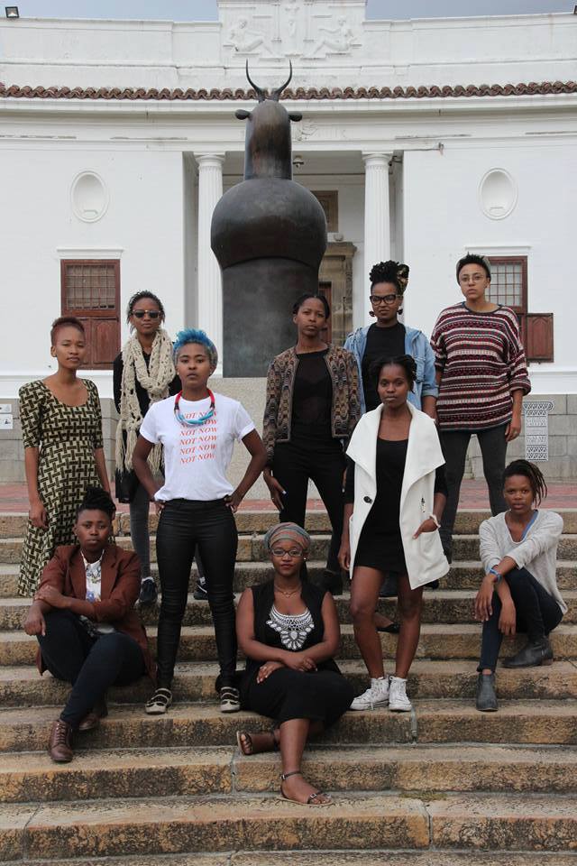 iQhiya: Bonolo Kavula, Bronwyn Katz, Sisipho Ngodwana, Asemahle Ntlonti, Lungiswa Gqunta, Buhlebezwe Siwani, Thandiwe Msebenzi, Matlhogonolo Kelapile, Sethembile Msezane, Pinky Mayeng and Thuli Gamedze. Photo: Charl Attan for the Mail and Guardian