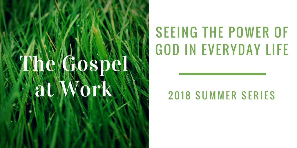 One of Paul's strongest statements concerning the interaction of God with the world is in the opening chapter of Romans: "I am not ashamed of the Gospel, for it is the power of God unto Salvation." As we enjoy the Summer months we will be doing a break off series rooted in the Power of God unto Salvation in which we will be looking at a variety of stories that display the Gospel at Work.