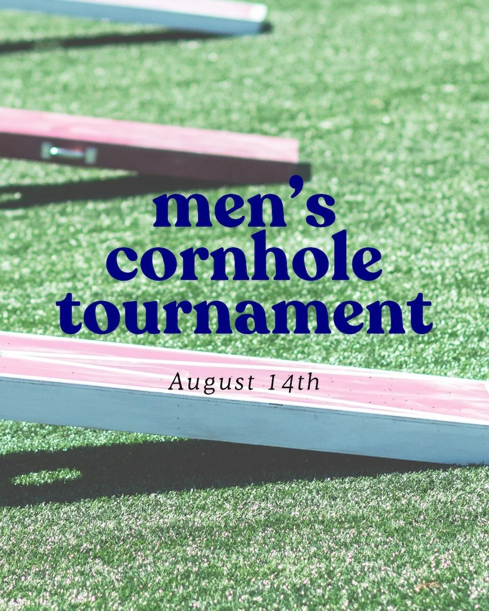 Men&rsquo;s Cornhole Tournament - Join us Thursday, August 14th! Register here: https://northcross.churchcenter.com/registrations/events/3063035