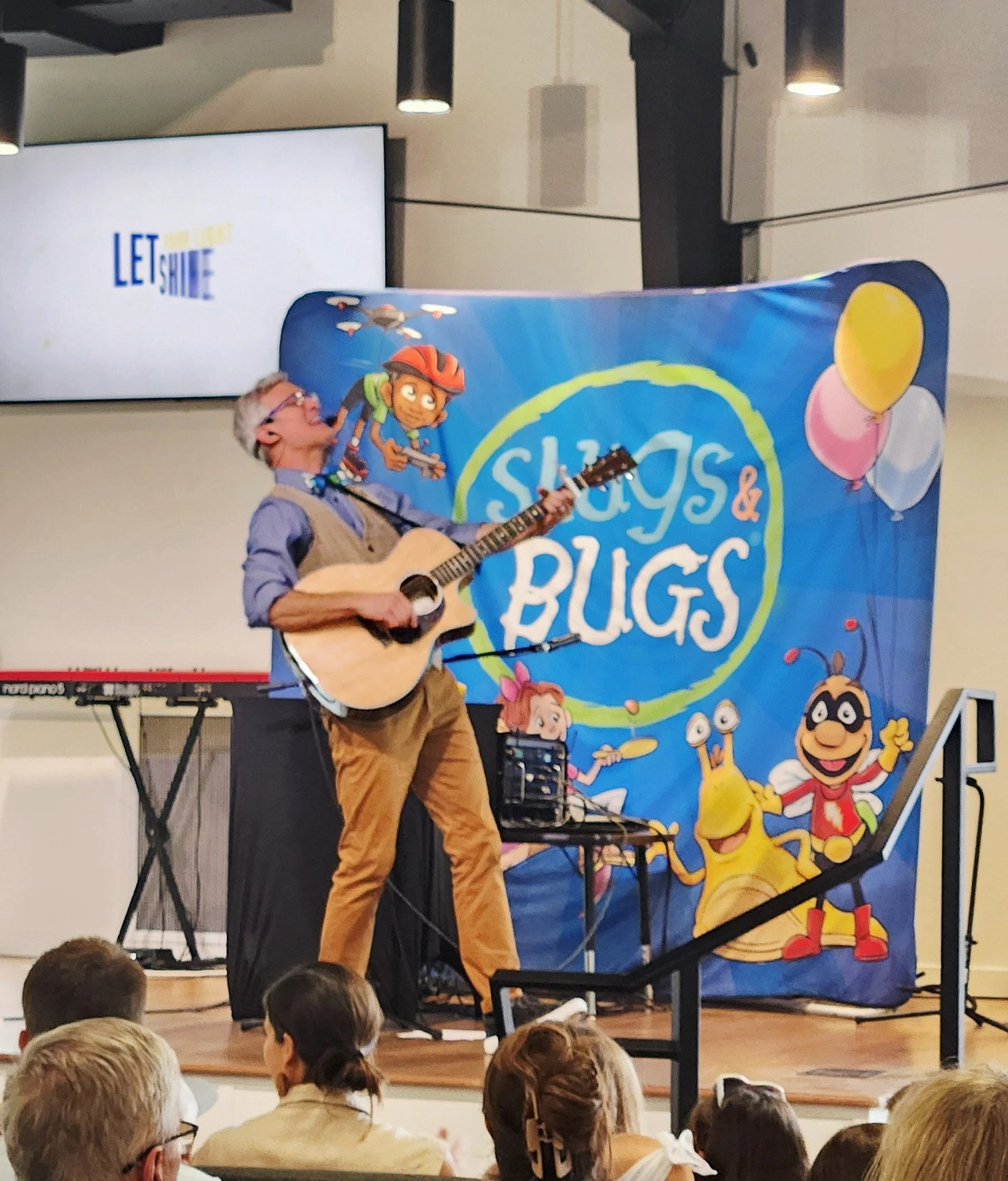 We had so much fun with Slugs &amp; Bugs on Saturday! Thanks to everyone who came out to sing scripture, dance and enjoy some @benandjerrysdav