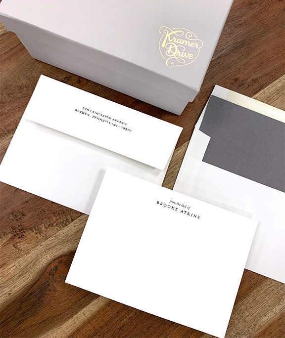 Personalized Desk Stationery Set (ENC12) — Kramer Drive