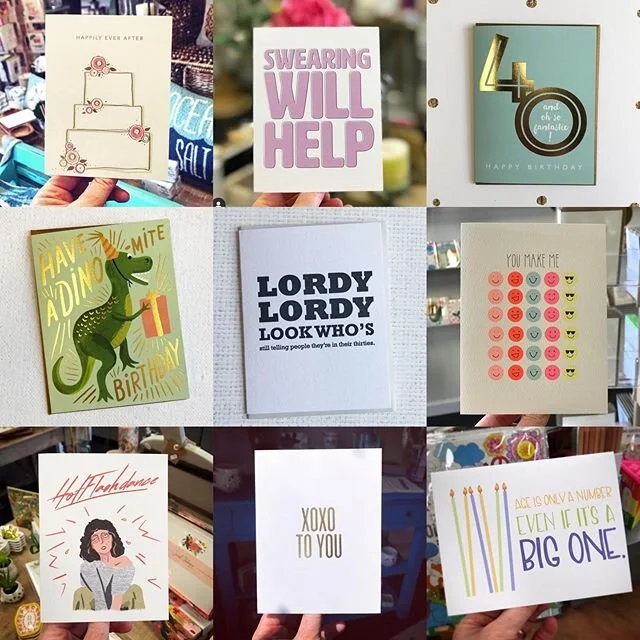 We have some amazing, loyal customers @kramerdrive, so we spent a lot of time at market last week looking for fresh new cards, stationery and gifts for all ages.  Now it&rsquo;s time to make some room!  We are having a HUGE card sale through the end of January. ALL regular priced greeting cards will be 25% off and we have a big sale section that are 50-75% off!  Come in now and stock up!  Oh, and all sale items in the store are an additional 20% off. Some serious bargains!  Stop in Friday 9-4 or Saturday 10-2. #mainlineshopping #bestcardsintown #berwynpa #devonpa #waynepa