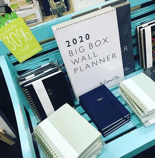 2020 is still new!  Get organized with a calendar or planner.  All on sale now! 
Store hours this week: 
Mon-Thursday 9-5
Friday 9-4
Saturday 10-2

#mainlineshopping #waynepa #devonpa #berwynpa #2020