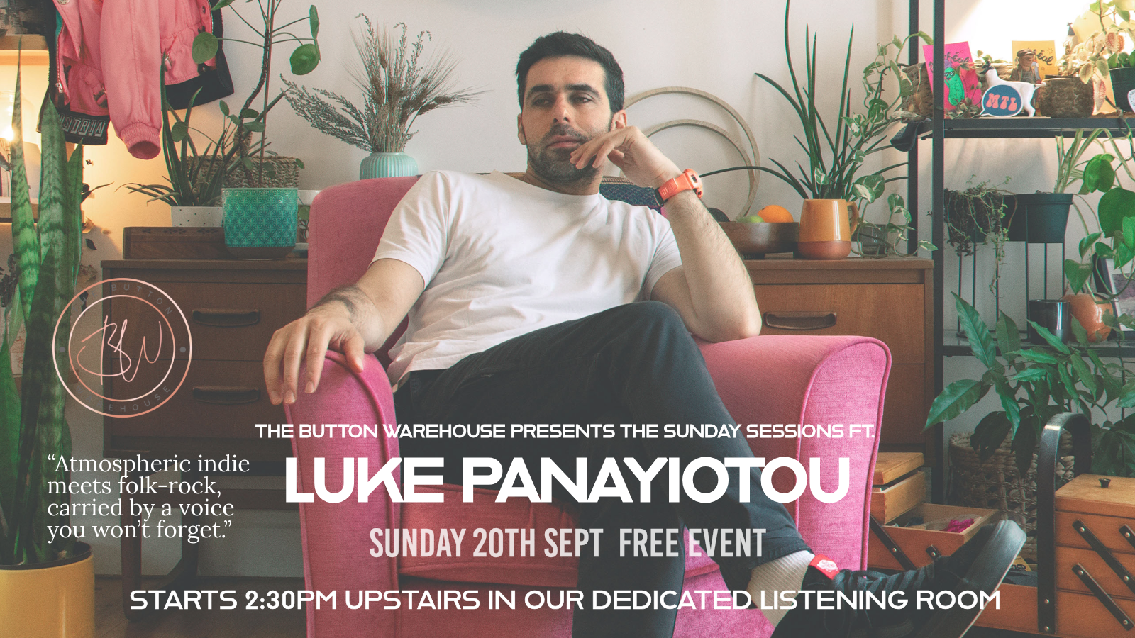 THE SUNDAY SESSIONS FT. LUKE PANAYIOTOU