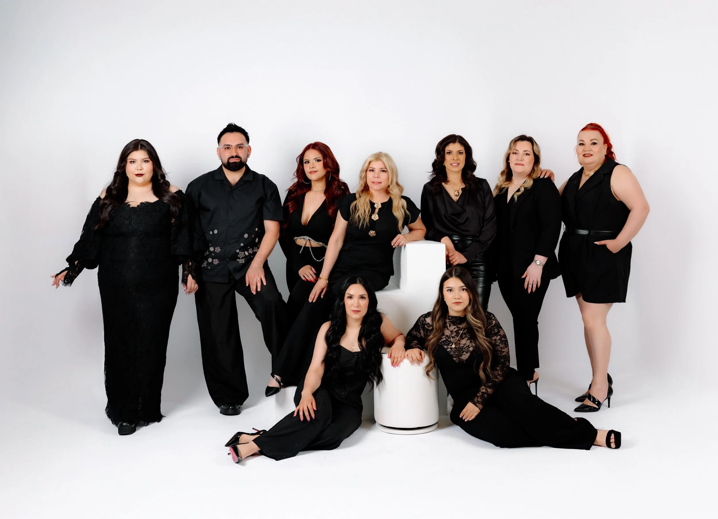 WE ARE LUXE Salon.
I could only dream of a Hair &amp; Makeup team this beautiful and full of talented artists! We love what we do, and we love the community we&rsquo;ve built together.
A huge thank you to our returning clients for your constant suppo