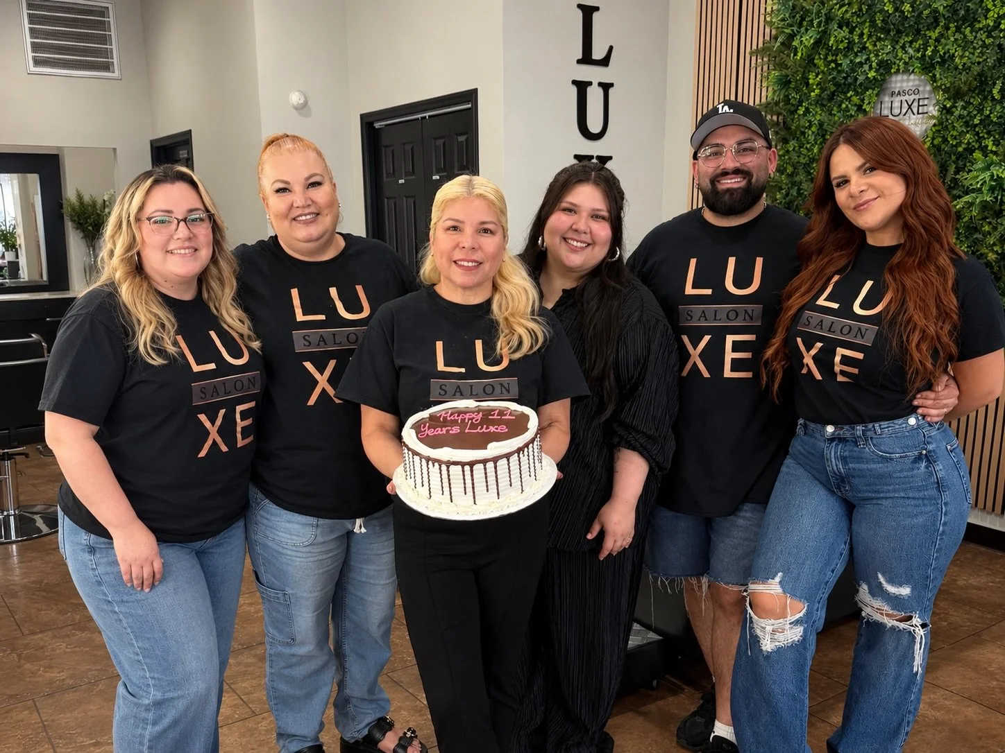 Here we are still celebrating 11 years, and our hearts are overflowing with gratitude. 🥹🤍
Standing together today, we&rsquo;re reminded that Luxe is so much more than a salon, it&rsquo;s a family built on love, laughter, and trust. To our incredibl