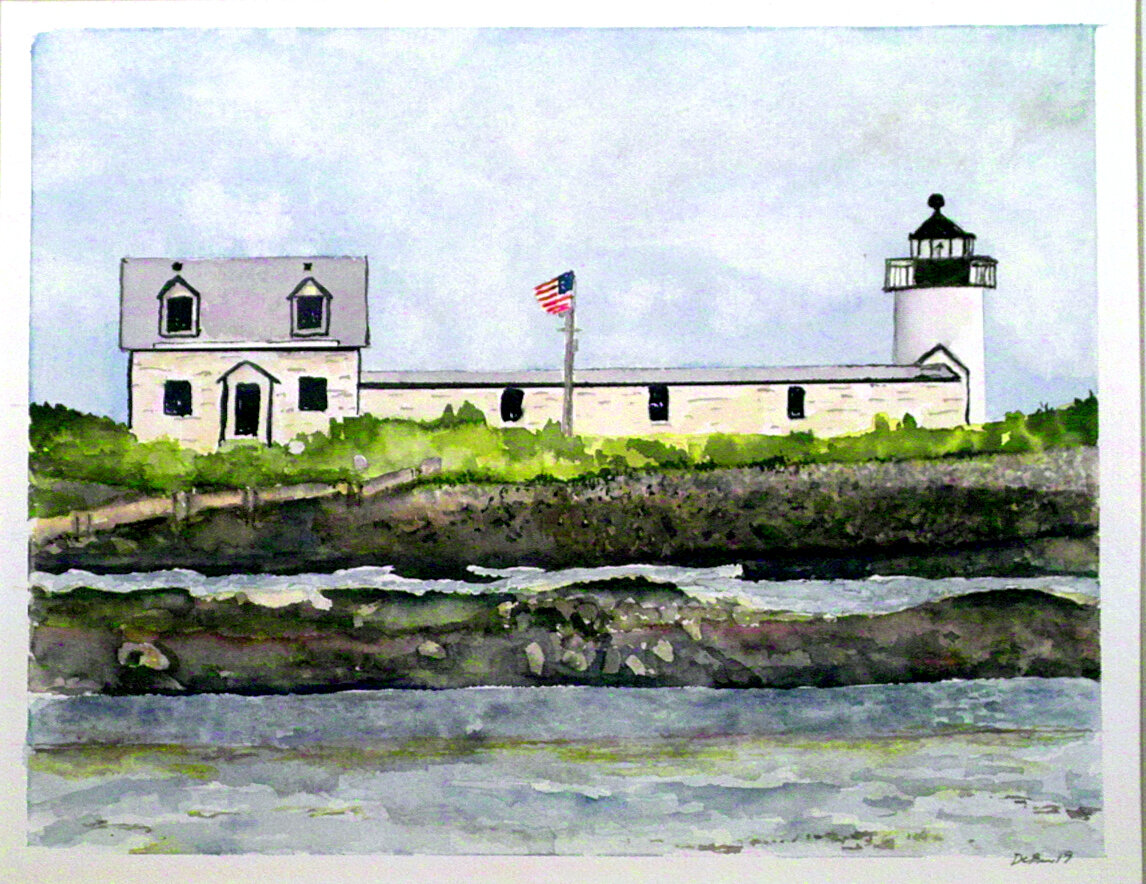 Goat Island Light, Cape Porpoise