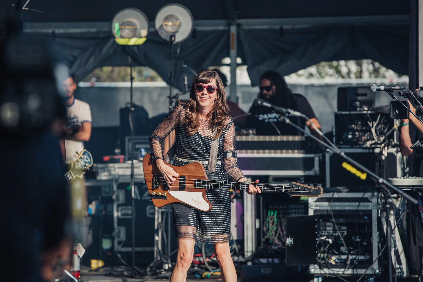  Nikki Monninger,&nbsp; Silversun Pickups  Lollapalooza 2016. 