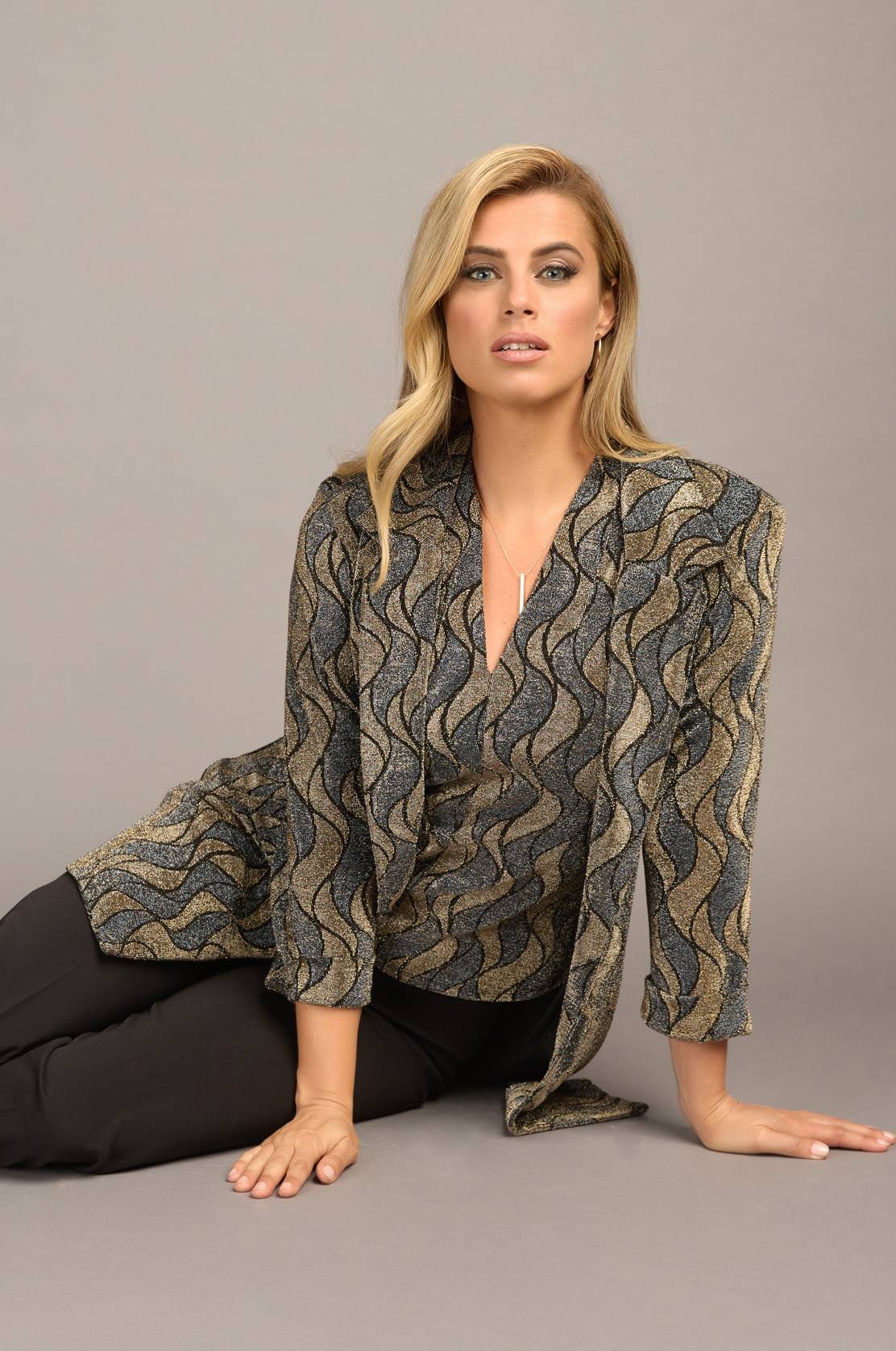 eileen fisher midnight tops