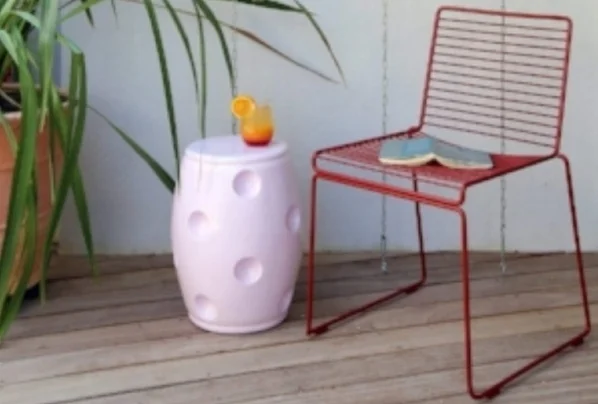Pink seat