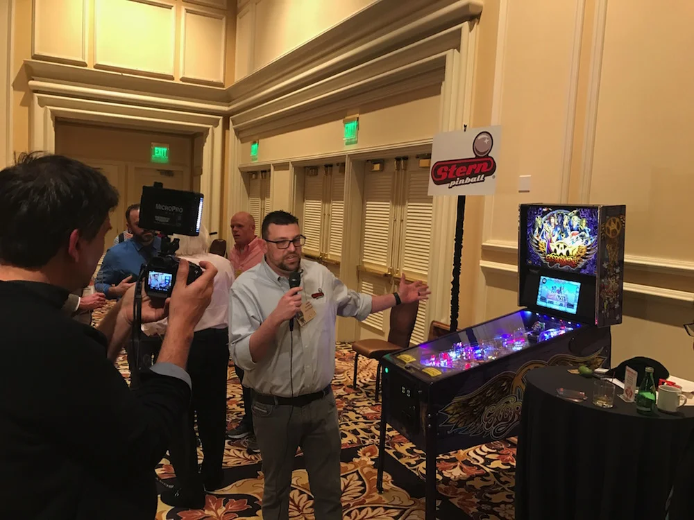 Rock 'n' Pinball at CES