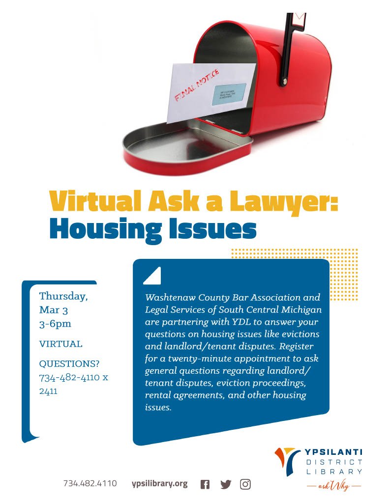 (Virtual) Ask a Lawyer: Housing Issues