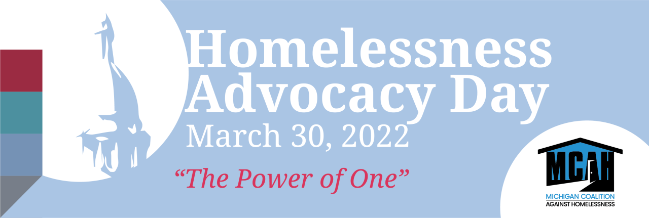 Homelessness Advocacy Day: "The Power of One" (Hybrid)