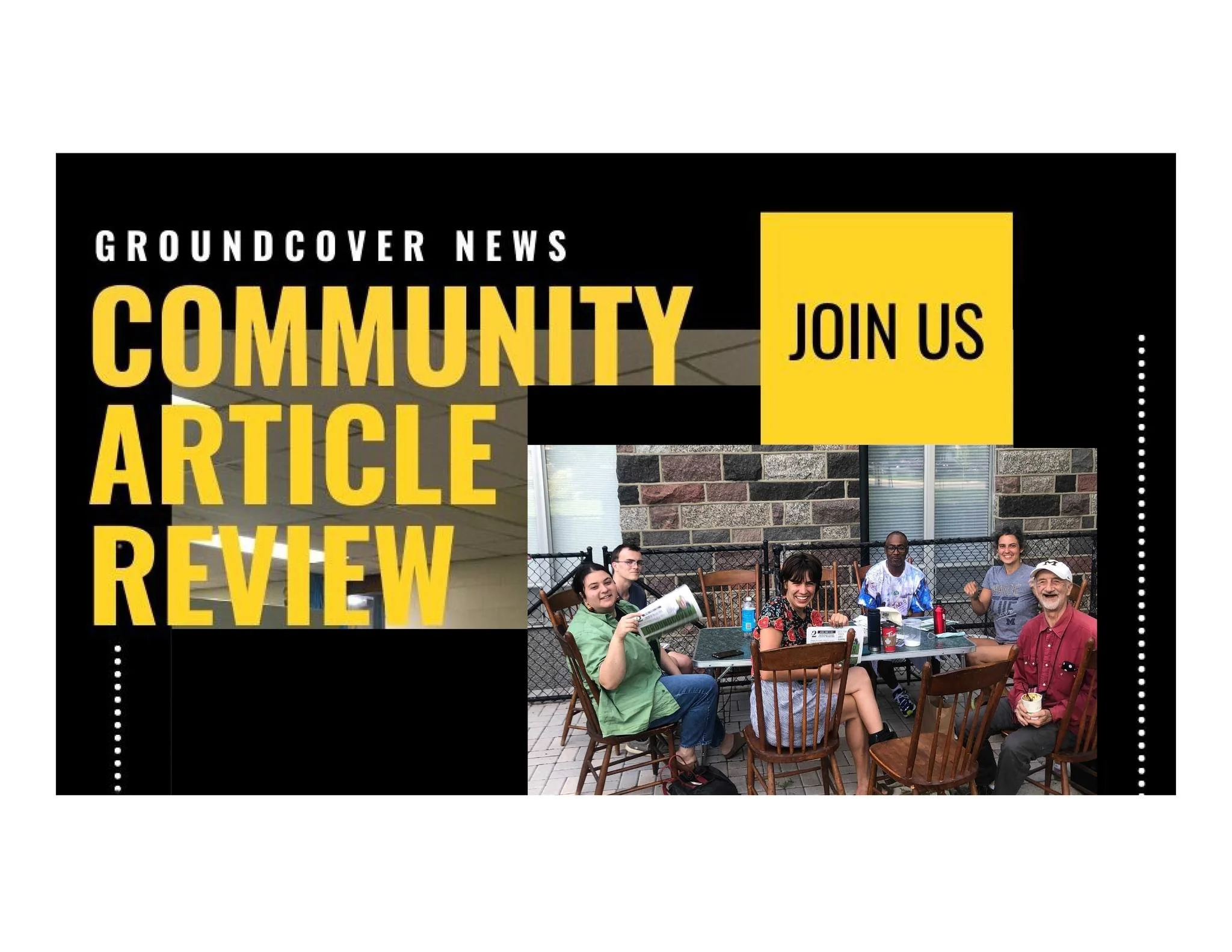 Groundcover Community Article Review (In-person)