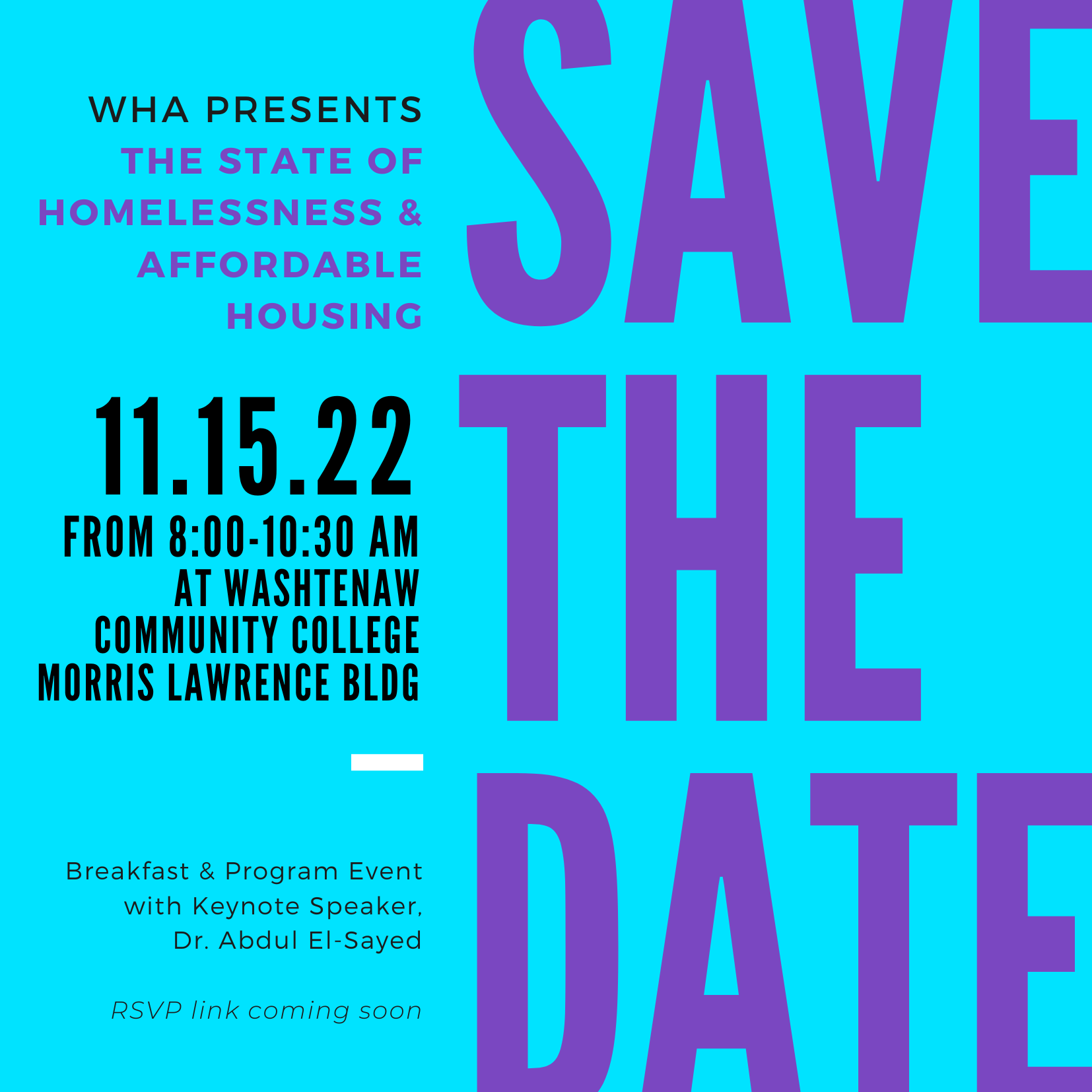 WHA's State of Homelessness &amp; Affordable Housing (In-person)