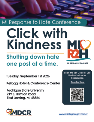  MI Response to Hate Conference (In-person)