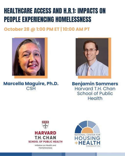 Healthcare Access and H.R. 1: Impacts on People Experiencing Homelessness (Virtual)