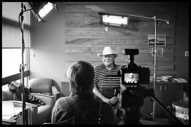 Mat Hames interviews Sam Dresser, Northern Arapaho tribal member from the Wind River Reservation