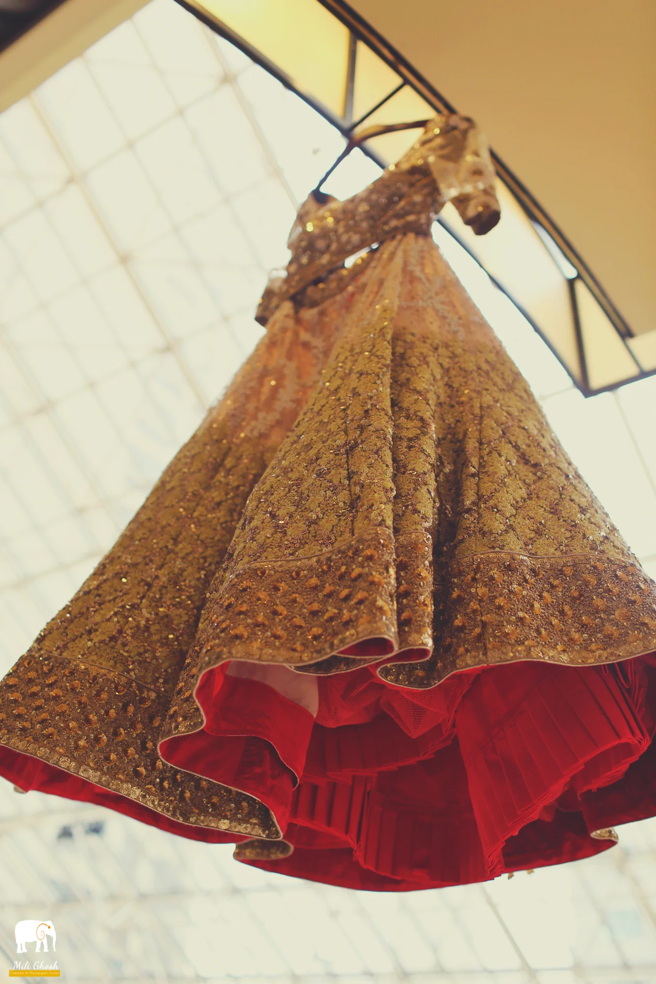 Copy of HANGING WEDDING SAREE