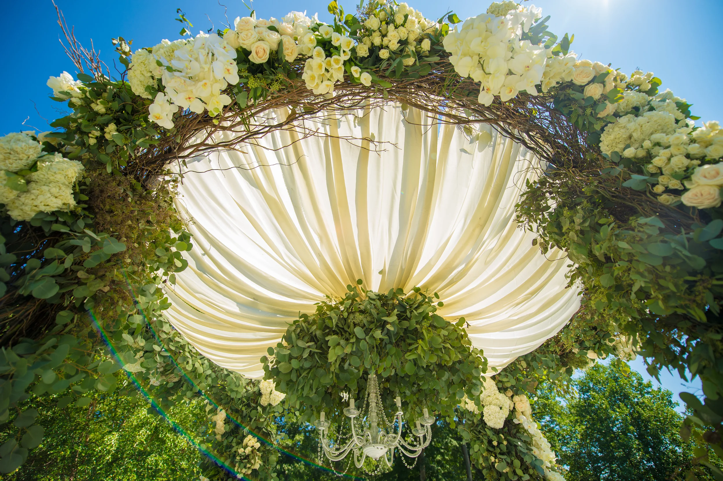 INSIDE GREENERY MANDAP