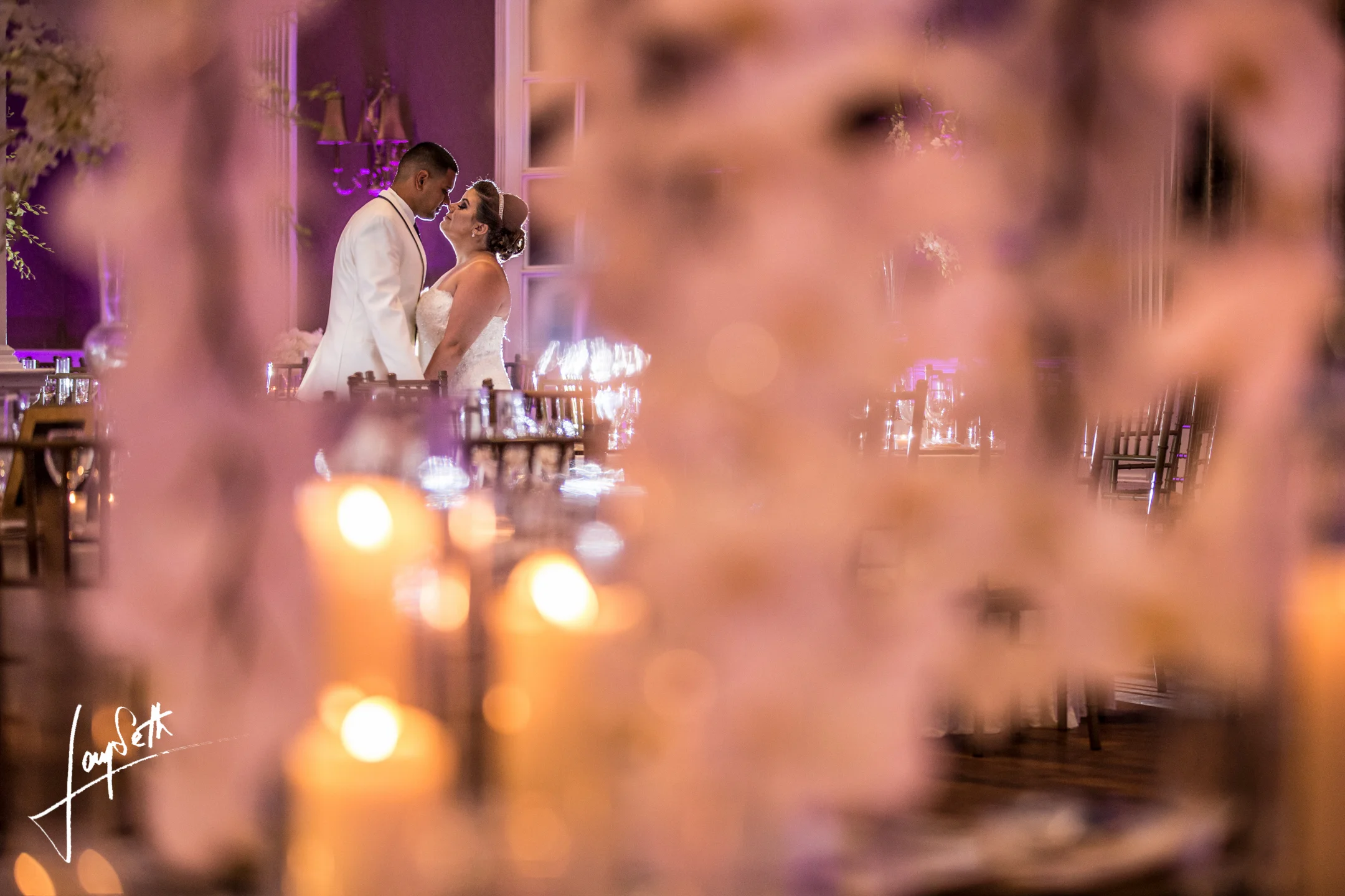 THROUGH THE RECEPTION