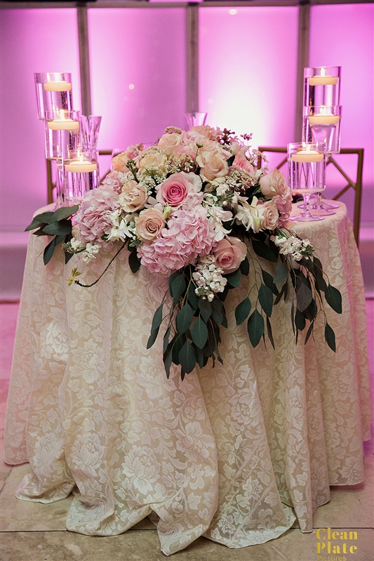 INDIAN WEDDING BRIDE AND GROOM TABLE WITH FLOWER DECOR.jpg