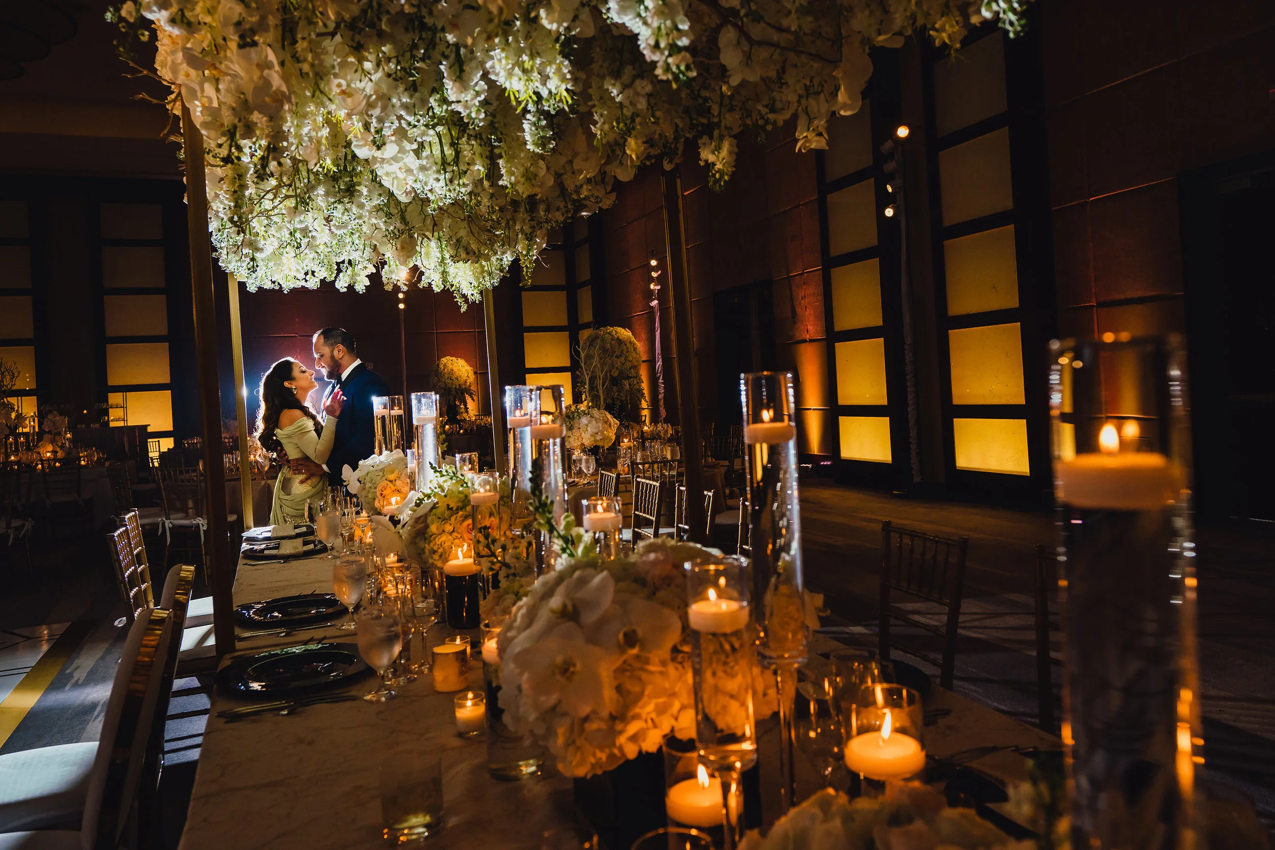 INDIAN WEDDING BRIDE AND GROOM WITH TABLE SETTING.JPG