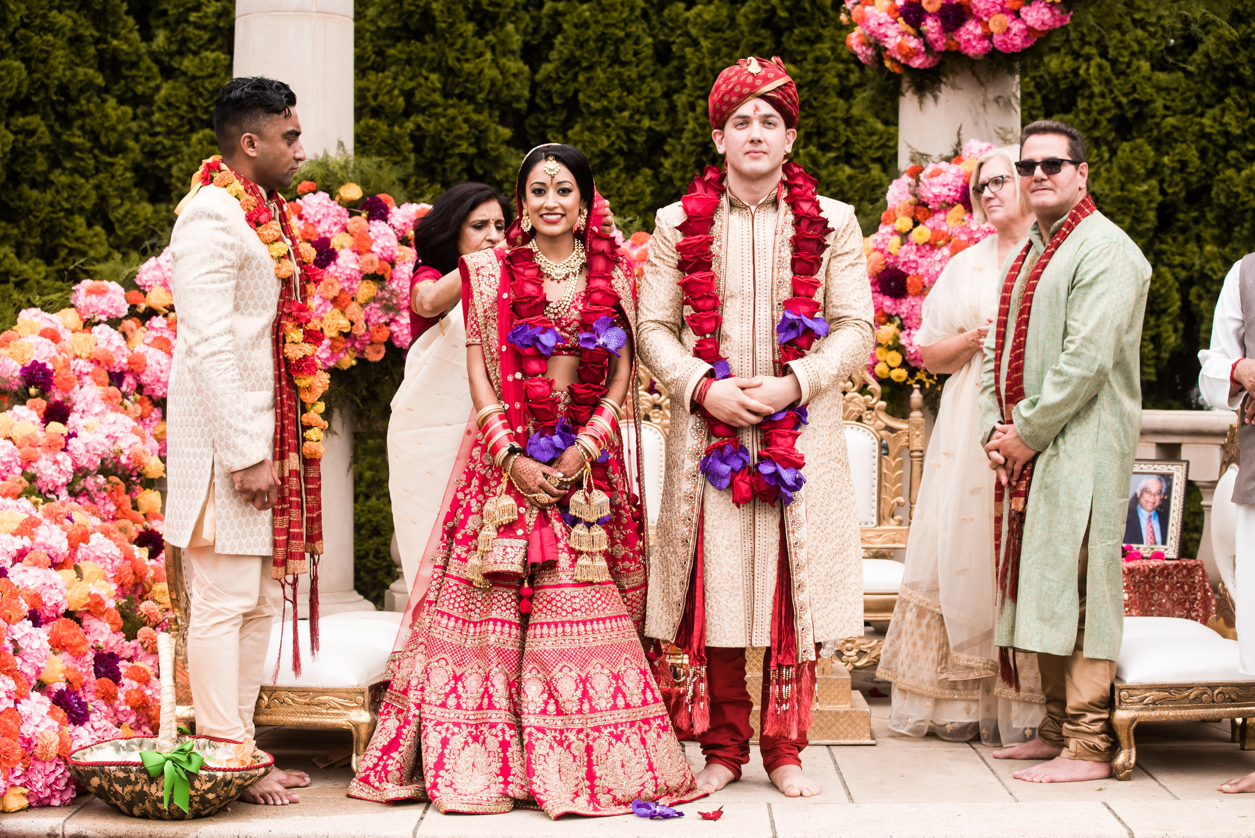 INDIAN WEDDING BRIDE IN GROOM ON CEREMONY ALTER.jpg