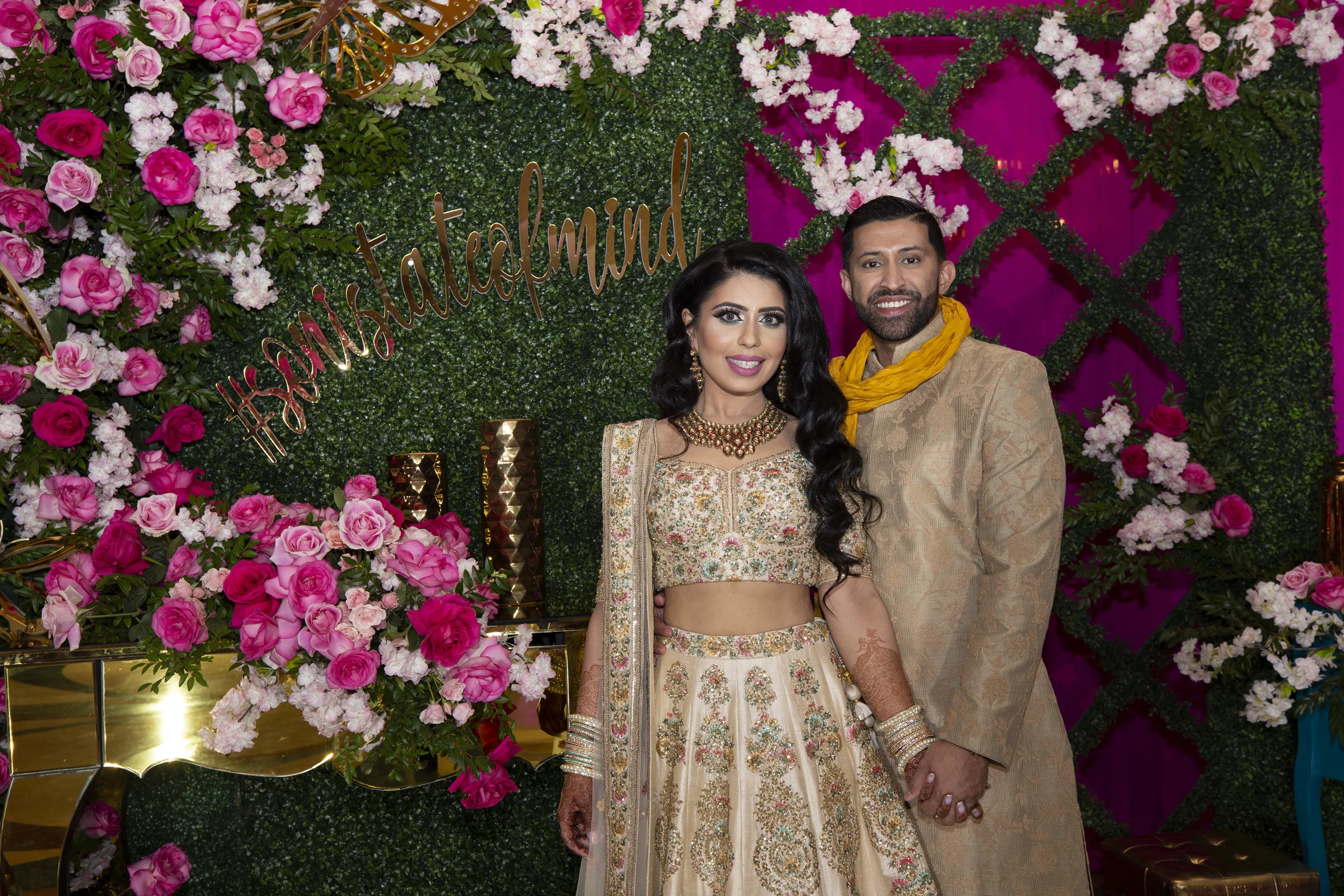 INDIAN WEDDING BRIDE AND GROOM SANGEET.JPG