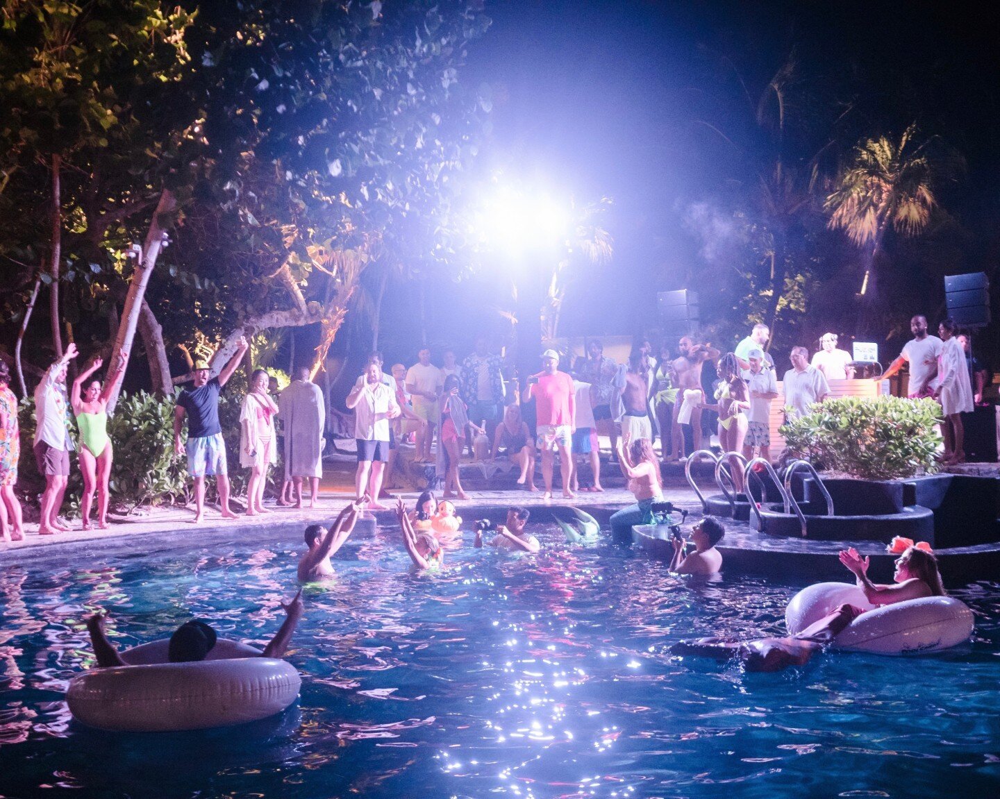 It's not just a pool party... it's a ✨ Rave in a Cave ✨

Creative Director: @elizabethpriyakumar
Planner: @preminievents @danielletlampron
Decor: @bircheventdesign @vikramdesign
Bride &amp; Groom: @jamie_joseph @rashimhoberoi
Caterer: @chef.anand @cg
