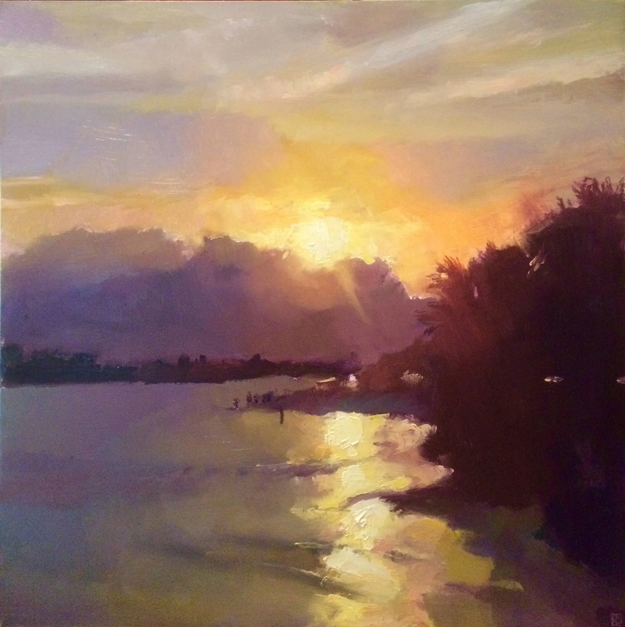  ort Charlotte Oil 16 x 16 