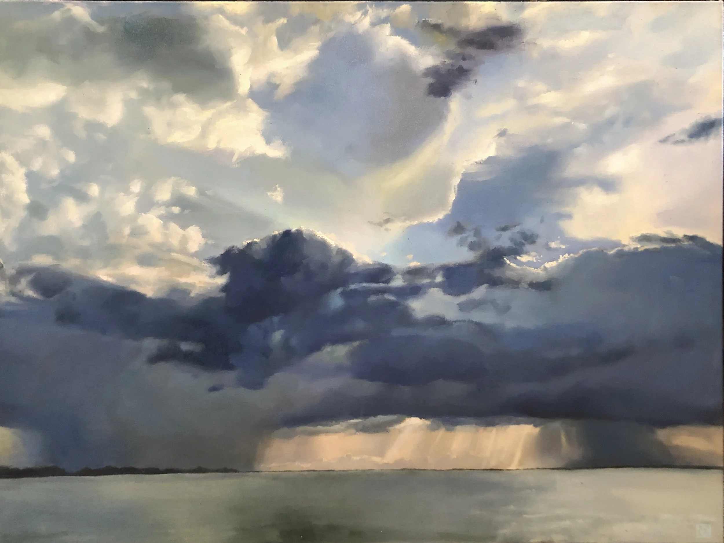  Keeping Storms at Bay Oil 36 x 48 