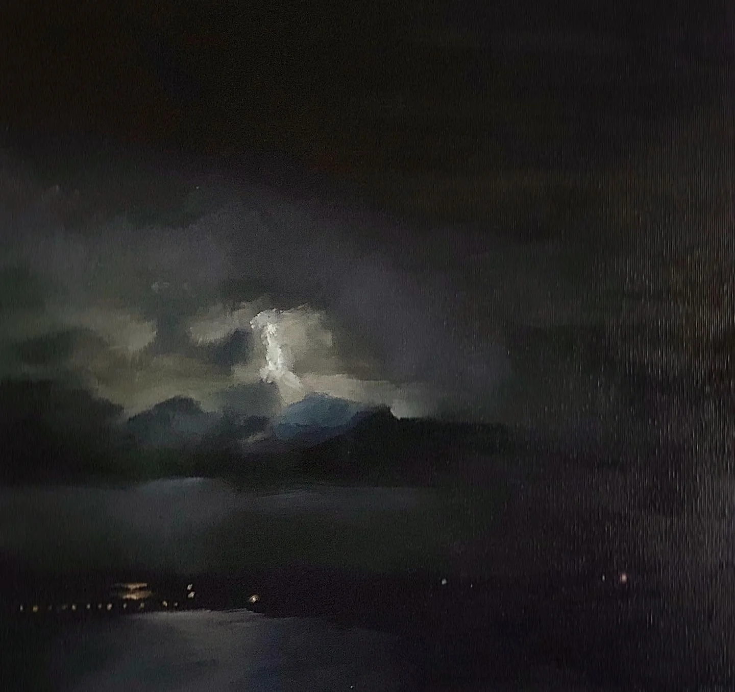  For a Brief Moment Oil 16 x 16  