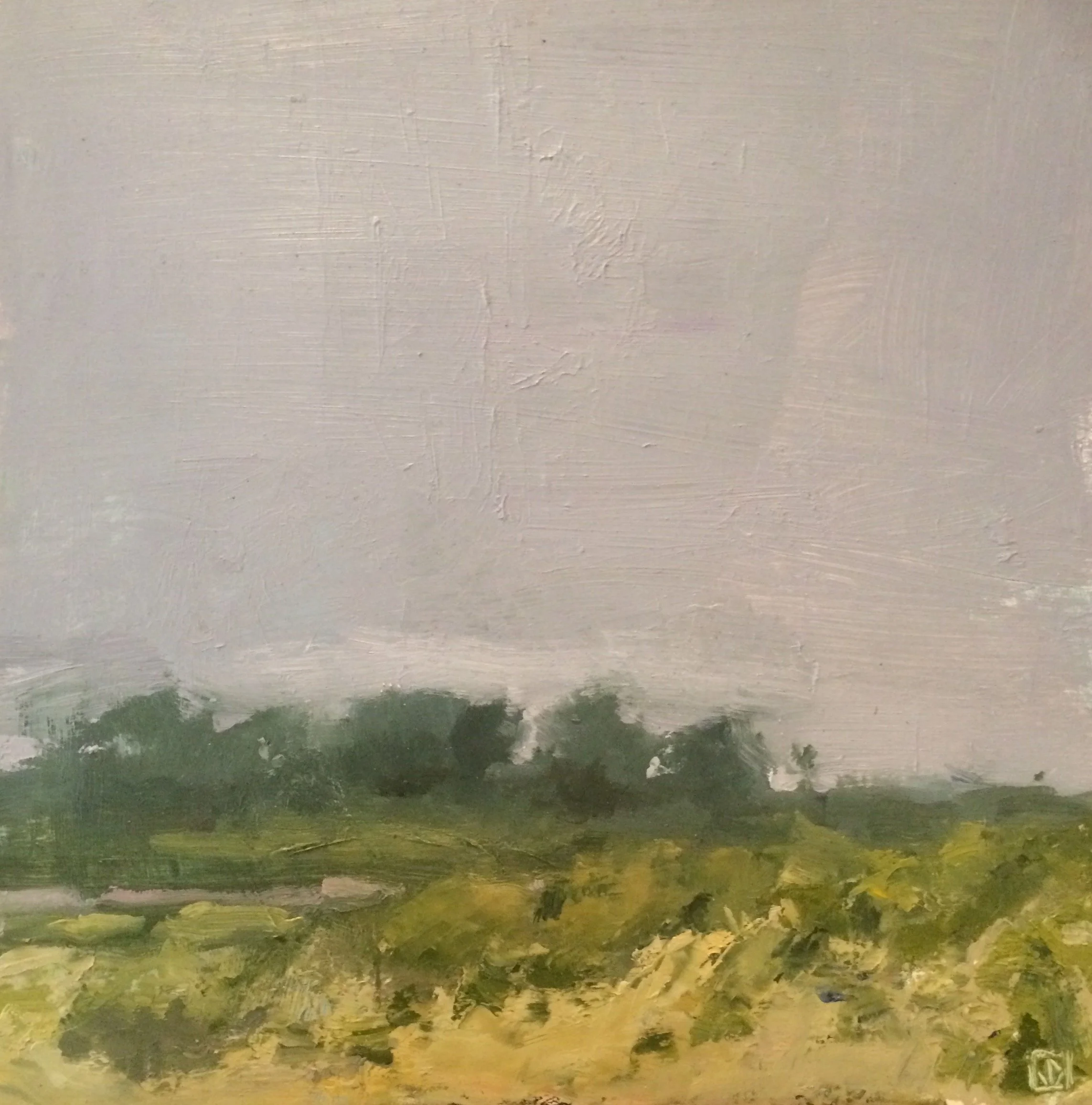  Approaching Storm Oil 10 x10 
