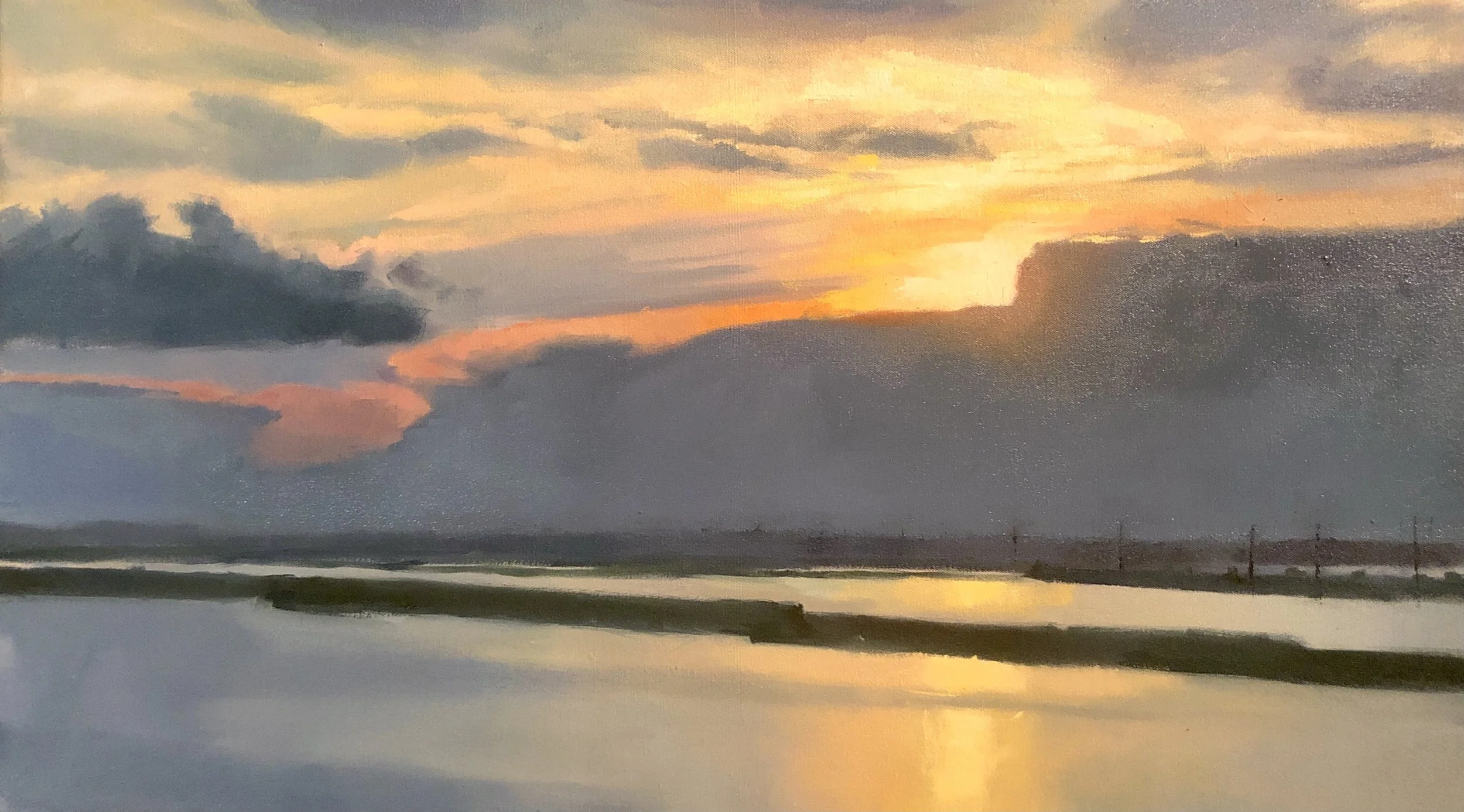  Last Glimpse Oil 18 x 32 