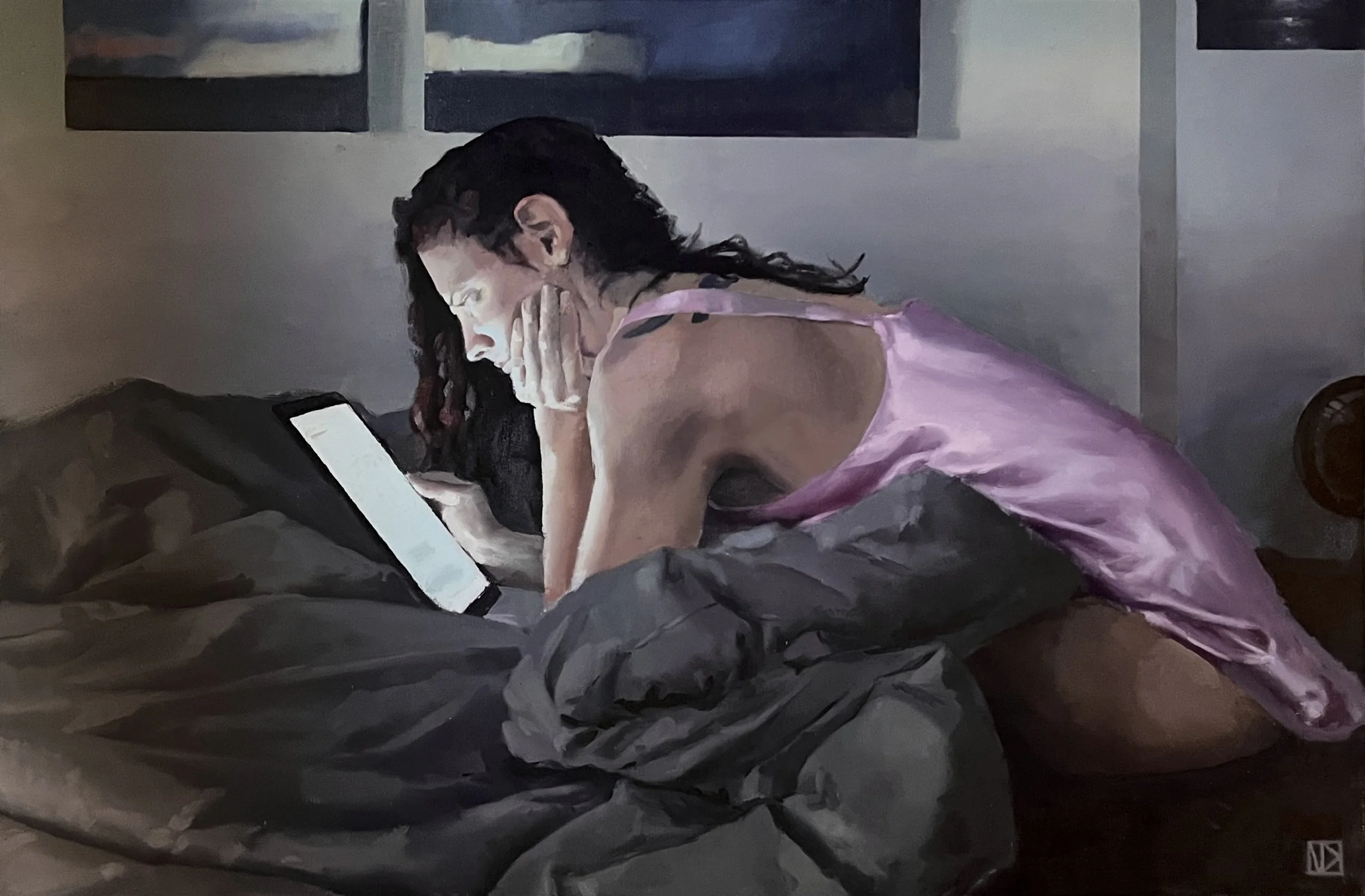 Browsing  24 x 36 Oil 