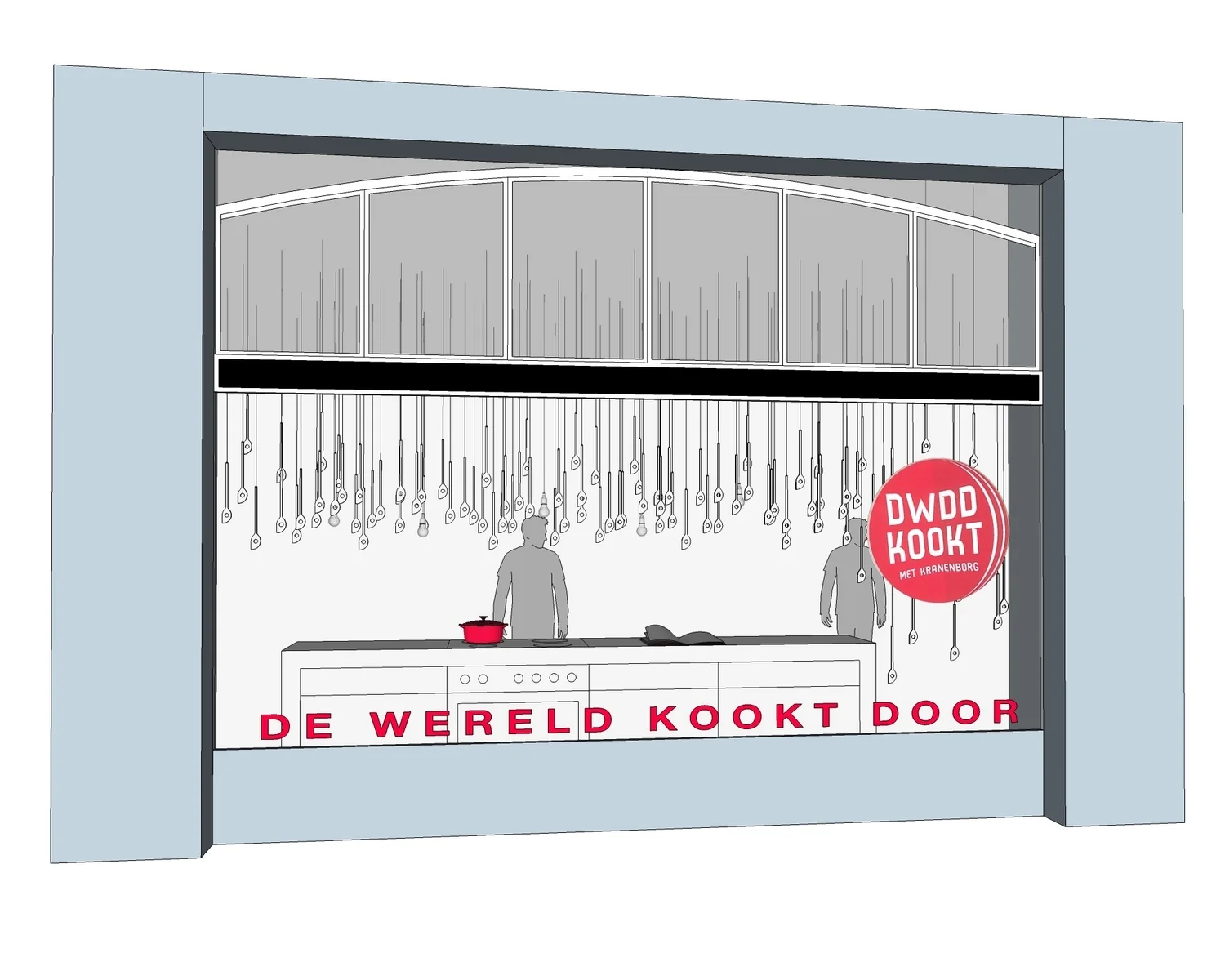 ETALAGEONTWERP KOOKBOEKENWEEK