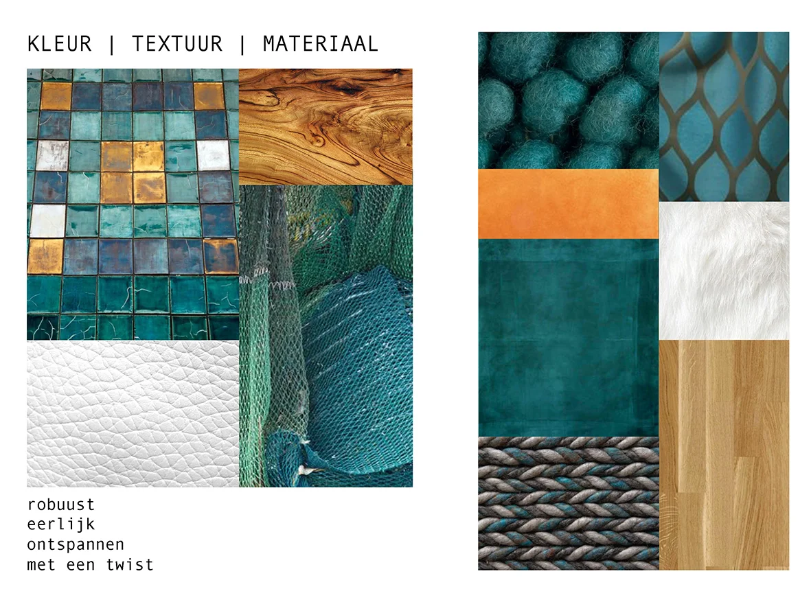 MOODBOARD KLEUR & MATERIAAL