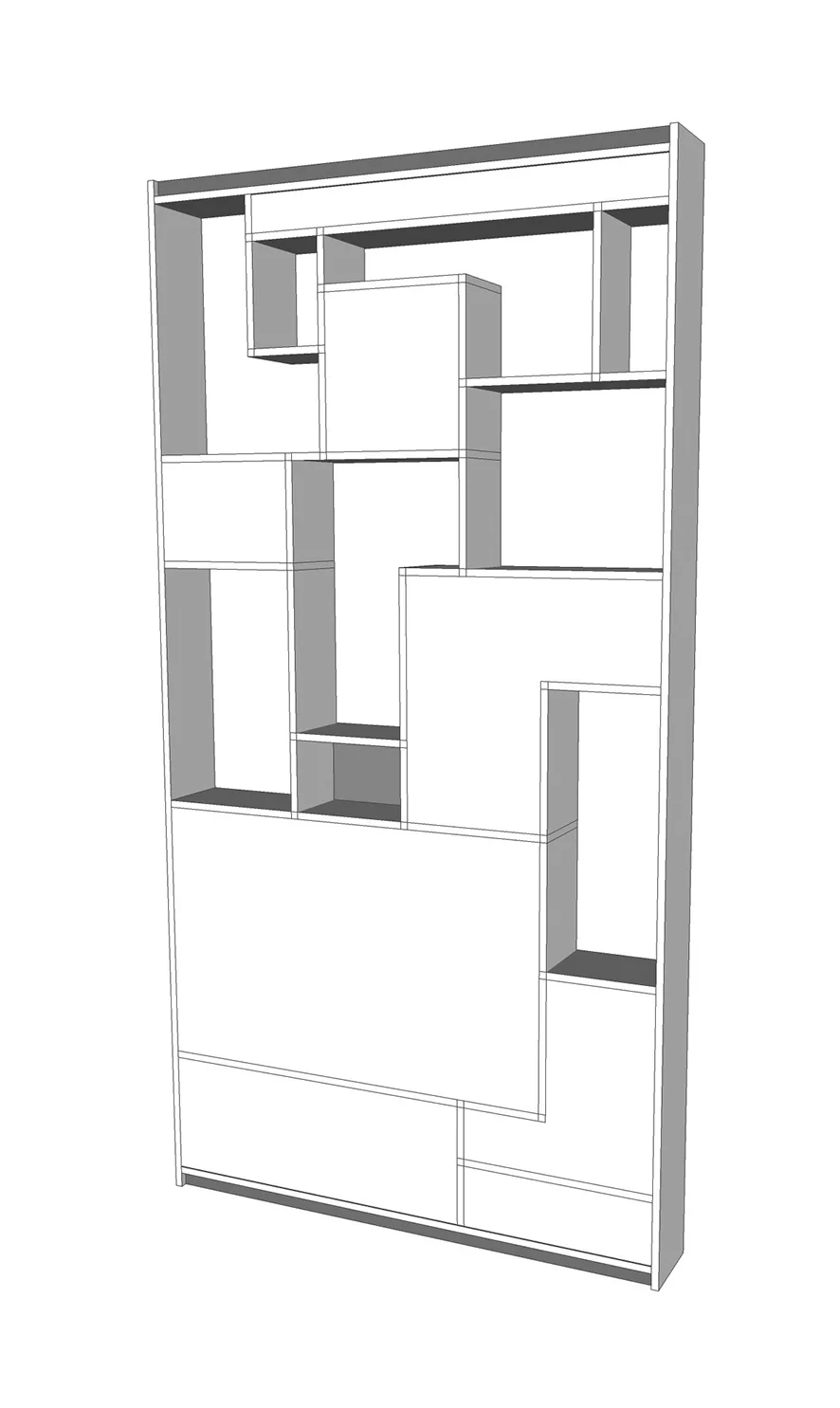 ROOM DIVIDER ZIJDE SPEELHOEK