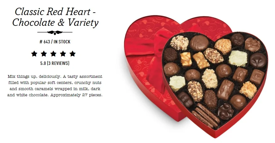 2nd Prize - 1 lb of Heavenly See Candy