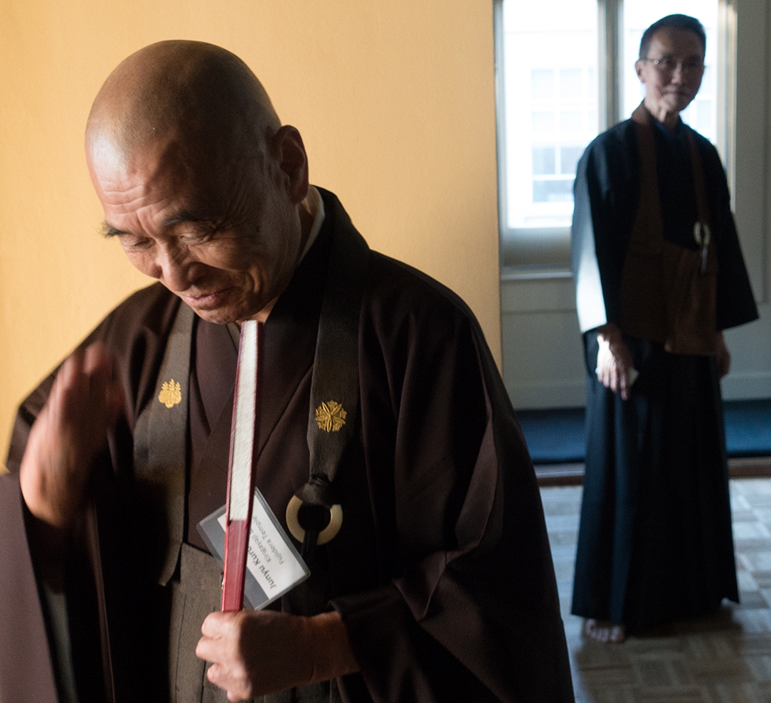 JUNYU KURODA ROSHI visits ZCLA from Tokyo