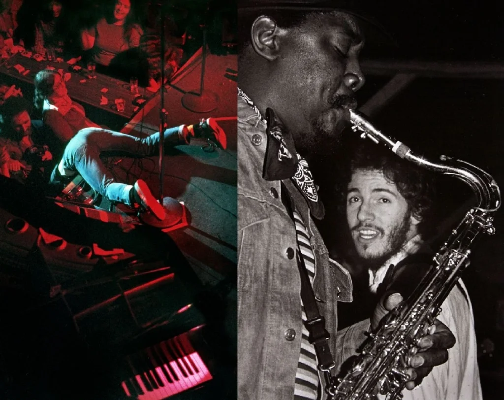 Bruce Springsteen and Clarence Clemons