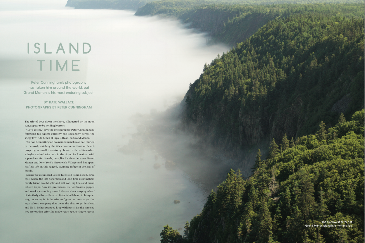 PETER ON GRAND MANAN (good press)