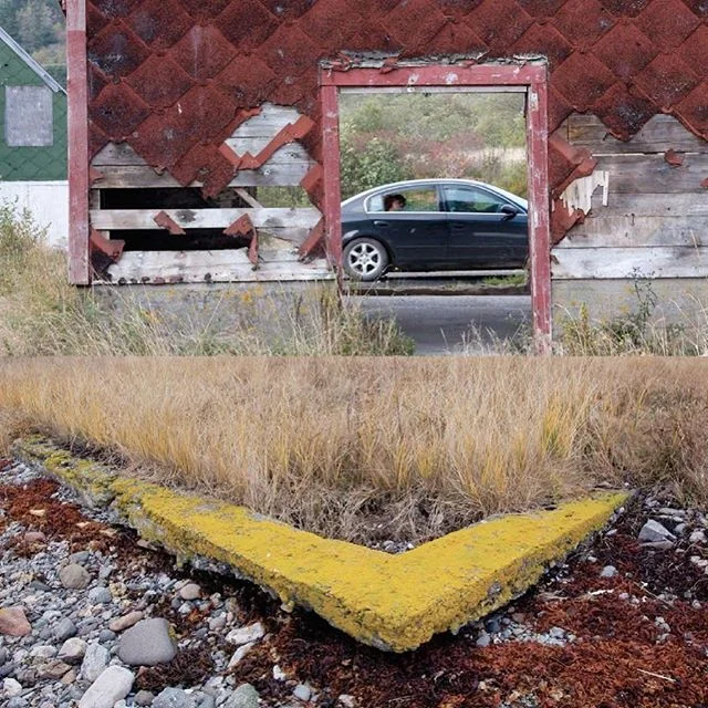 Now and Then. Abandoned herring sheds and a washed away foundation on Grand Manan island.⠀
⠀
From, &ldquo;Disappearing Before our Eyes&rdquo;.⠀
⠀
#herring #smokeshed #modernization #gentrification #grandmanan #abandoned #foundation #washedaway #disap