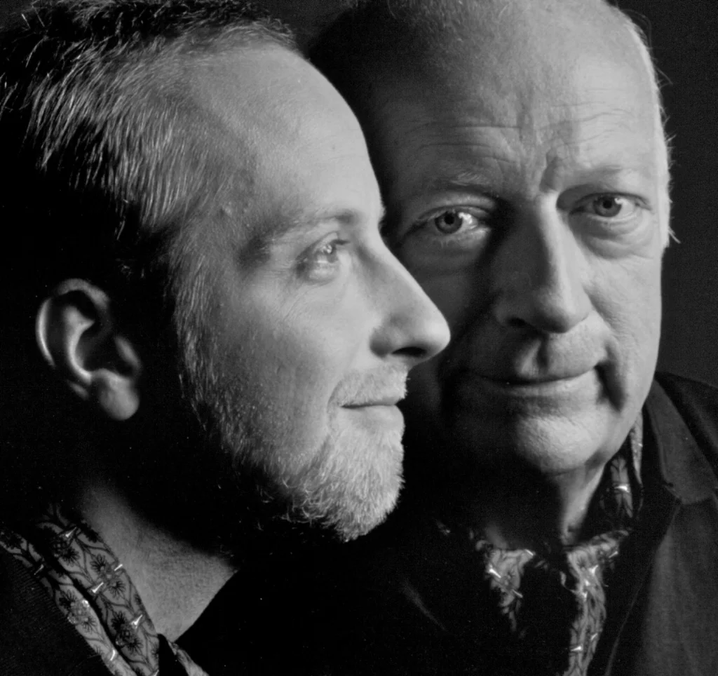  Chris Eliot and his father Bob Eliot 