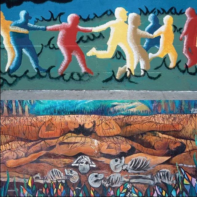 Our ancestors lie still beneath our dancing feet. But don&rsquo;t fret, keep dancing, they need us up here to keep the beat.⠀
⠀
The Lower East Side in NYC and The Mission in San Francisco.⠀
⠀
From, &ldquo;THE LAND OF THE LIVING&rdquo; (see the &ldquo