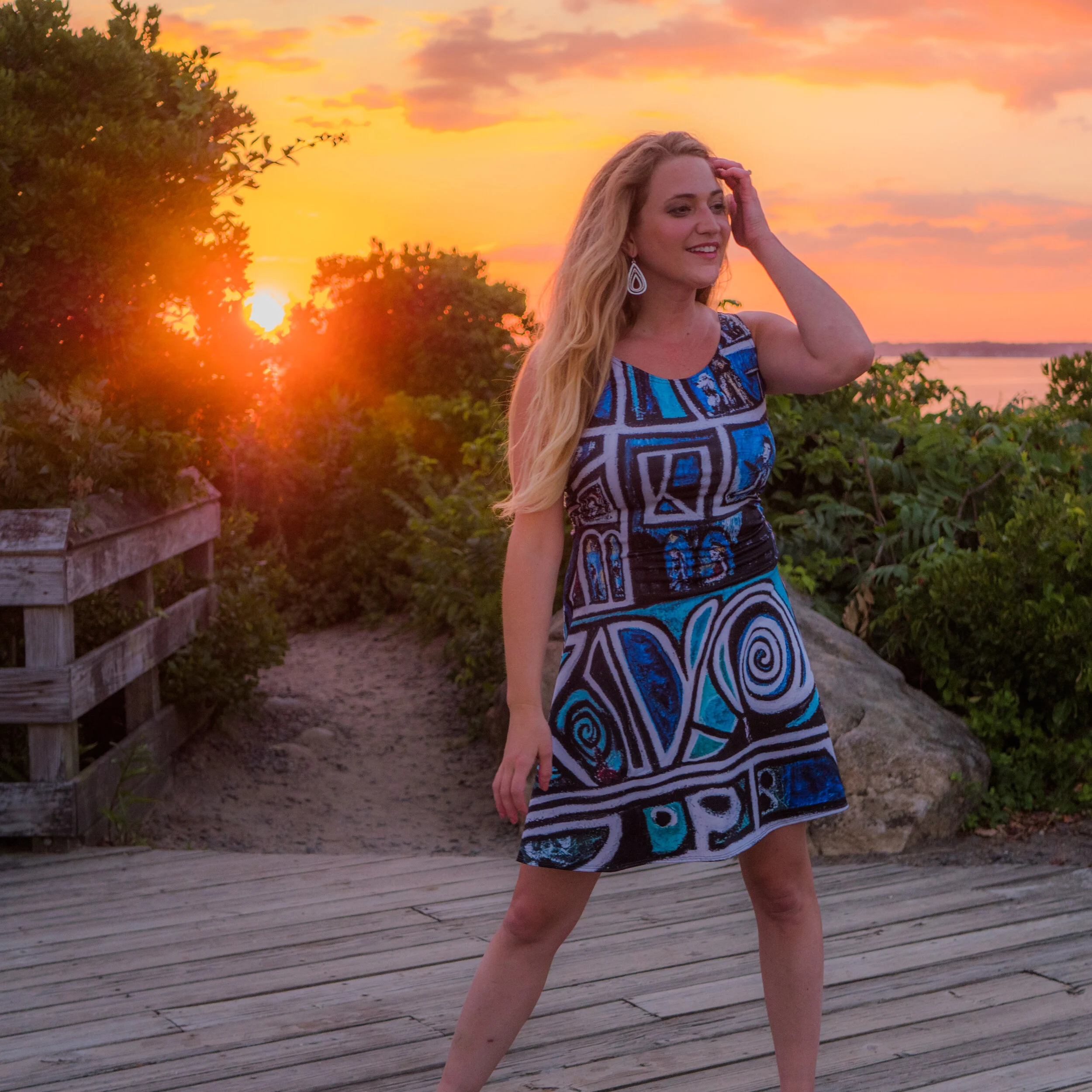 Flare Dress "Urban Experiment"
