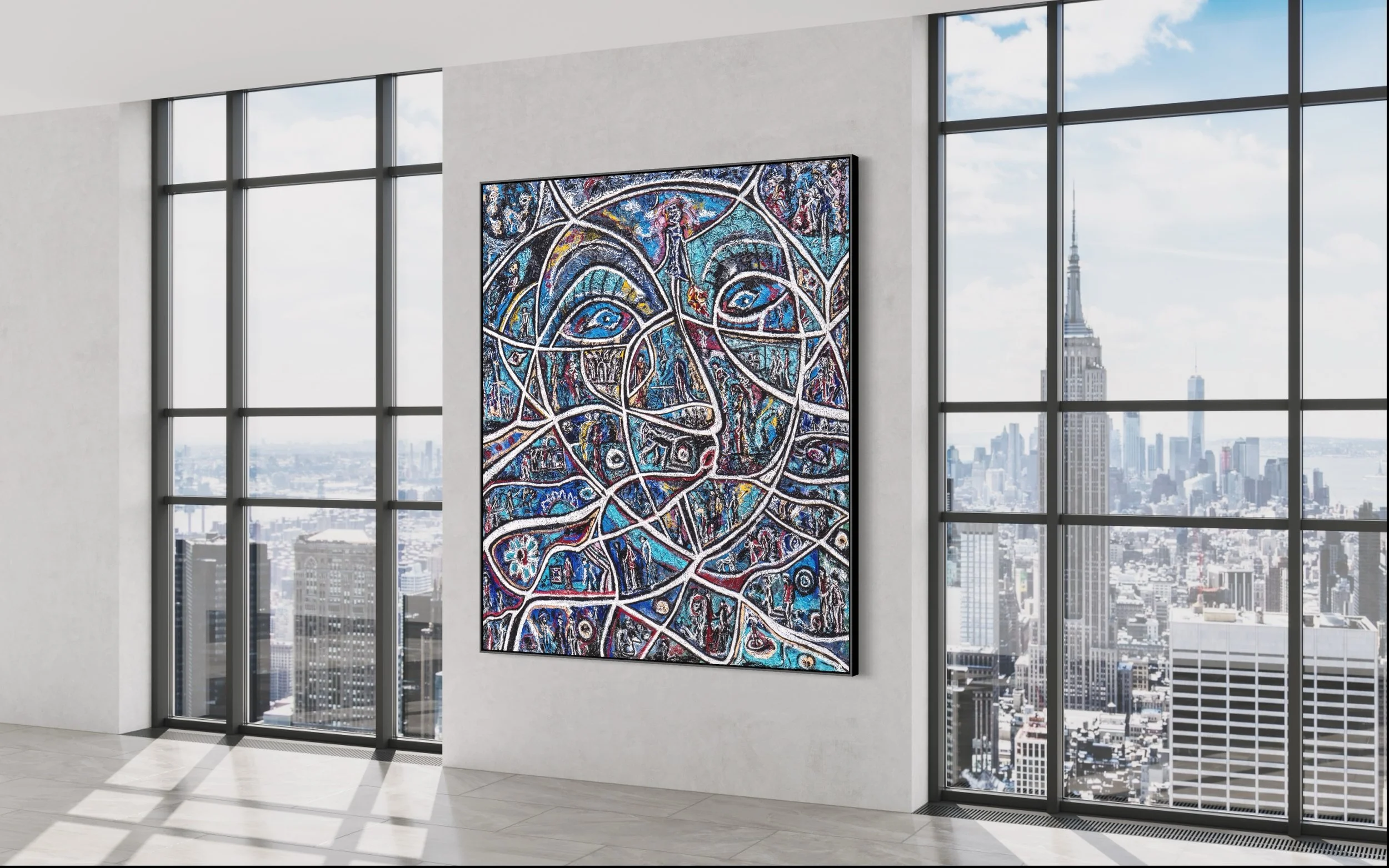 Discover 'The Inside Out,' a captivating oil painting by Charles Maring, Fine Art Savannah GA.